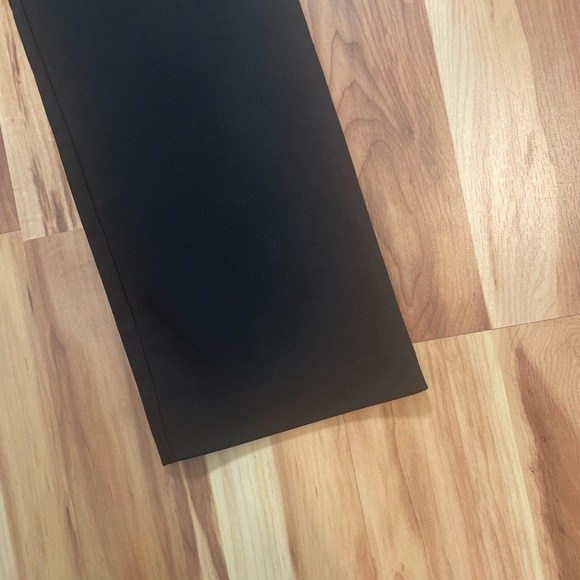 Gloria Vanderbilt | Black High Waisted Flare Work Trousers - Picture 2 of 4